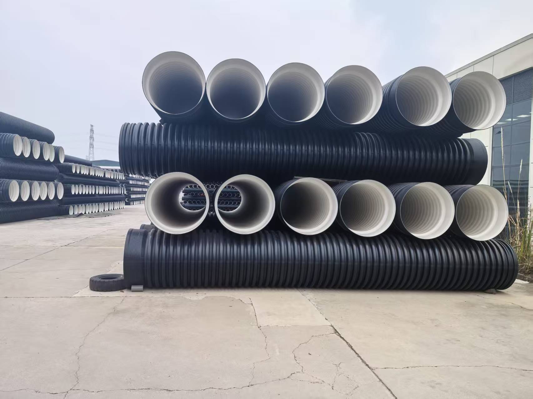 運行HDPE雙壁波紋管的六大步驟